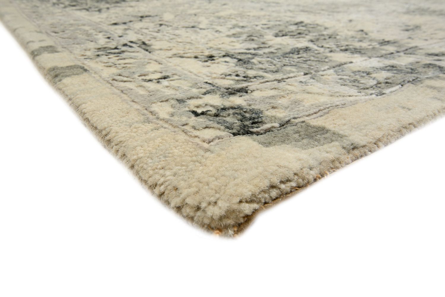 Designer tæppe - 341 x 253 cm - mørk beige