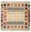 Gabbeh-tæppe - Loribaft Indus firkantet  - 206 x 205 cm - flerfarvet