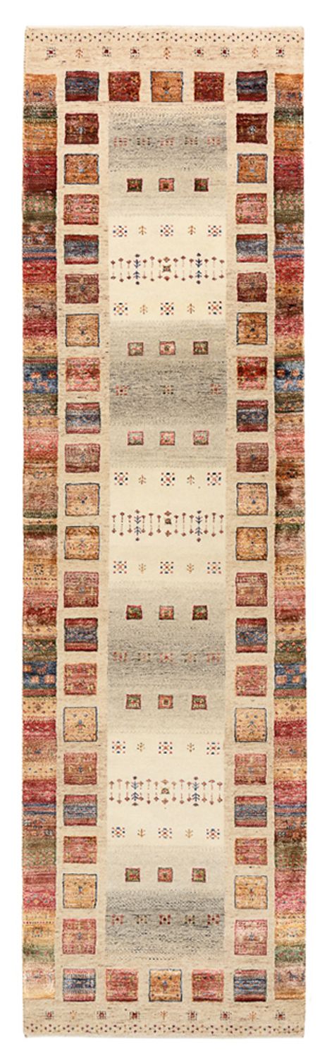 Løber Gabbeh-tæppe - Loribaft Indus - 295 x 82 cm - flerfarvet