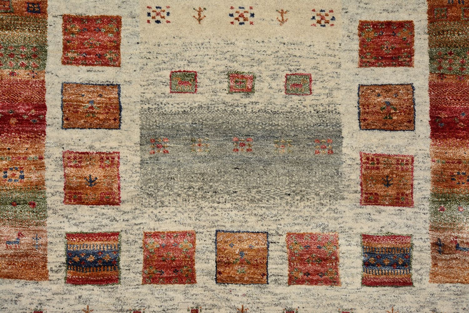 Løber Gabbeh-tæppe - Loribaft Indus - 294 x 82 cm - flerfarvet