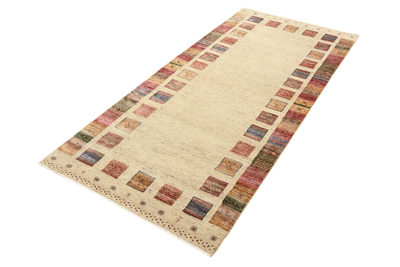 Indo Loribaft Tæppe 202x94cm - Uldtæppe