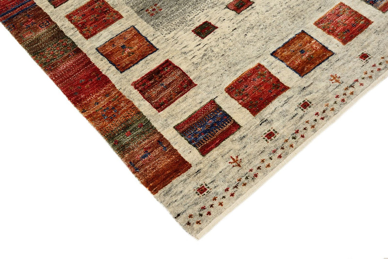 Løber Gabbeh-tæppe - Loribaft Indus - 256 x 84 cm - flerfarvet