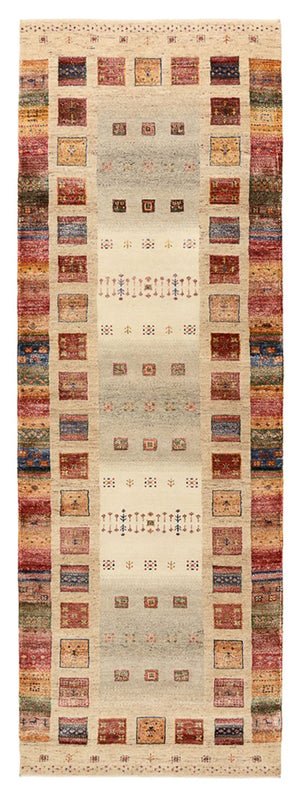 Løber Gabbeh-tæppe - Loribaft Indus - 245 x 83 cm - flerfarvet