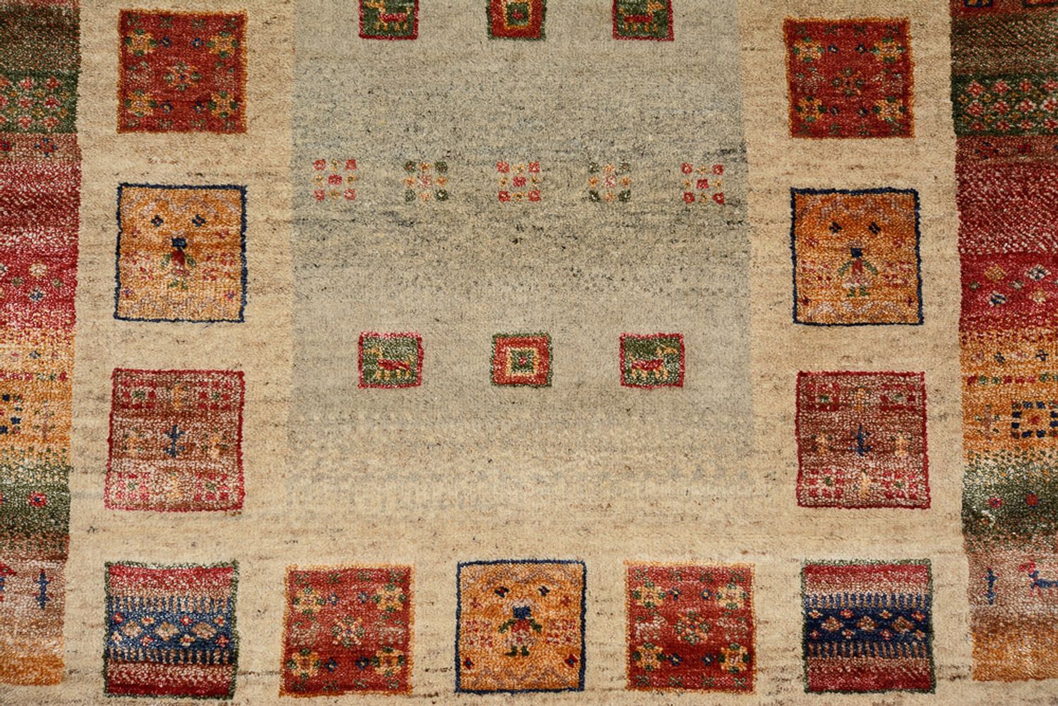 Løber Gabbeh-tæppe - Loribaft Indus - 245 x 83 cm - flerfarvet