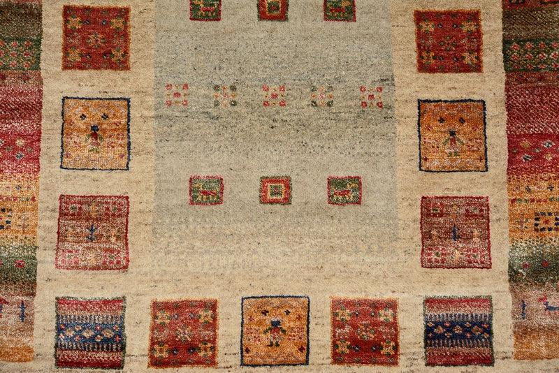 Løber Gabbeh-tæppe - Loribaft Indus - 245 x 83 cm - flerfarvet