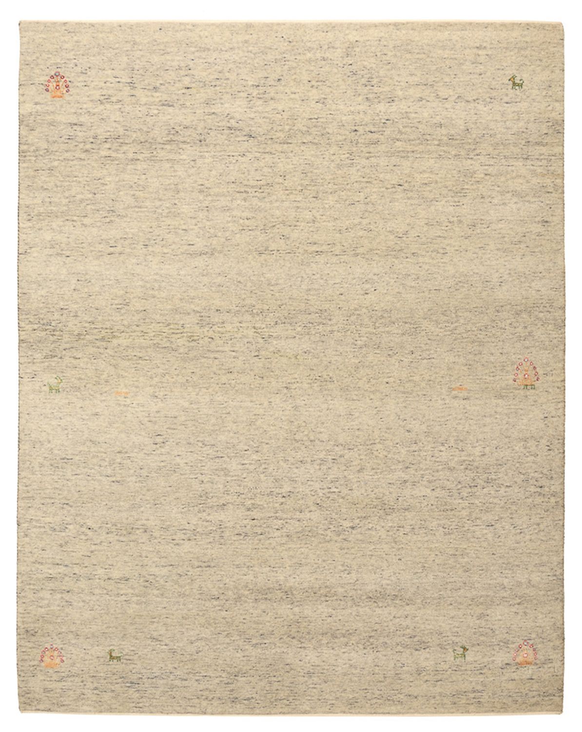Gabbeh-tæppe - Loribaft Indus - 193 x 154 cm - kamel