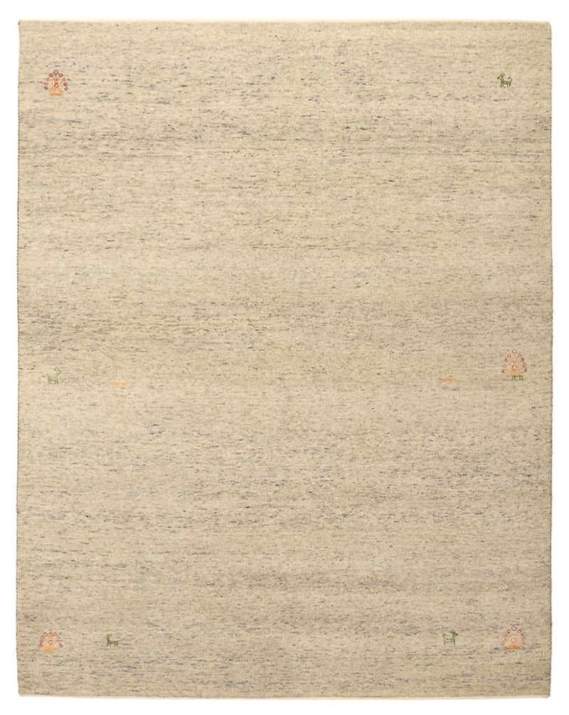 Gabbeh-tæppe - Loribaft Indus - 193 x 154 cm - kamel