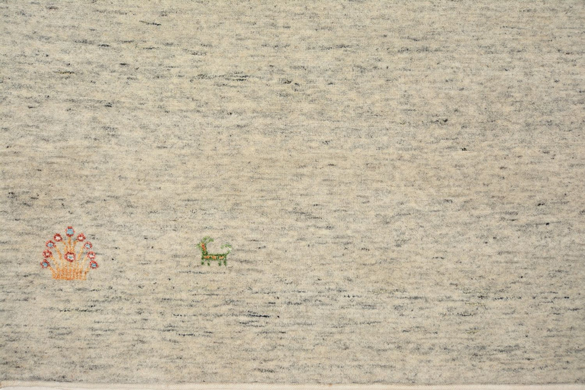 Gabbeh-tæppe - Loribaft Indus - 193 x 154 cm - kamel