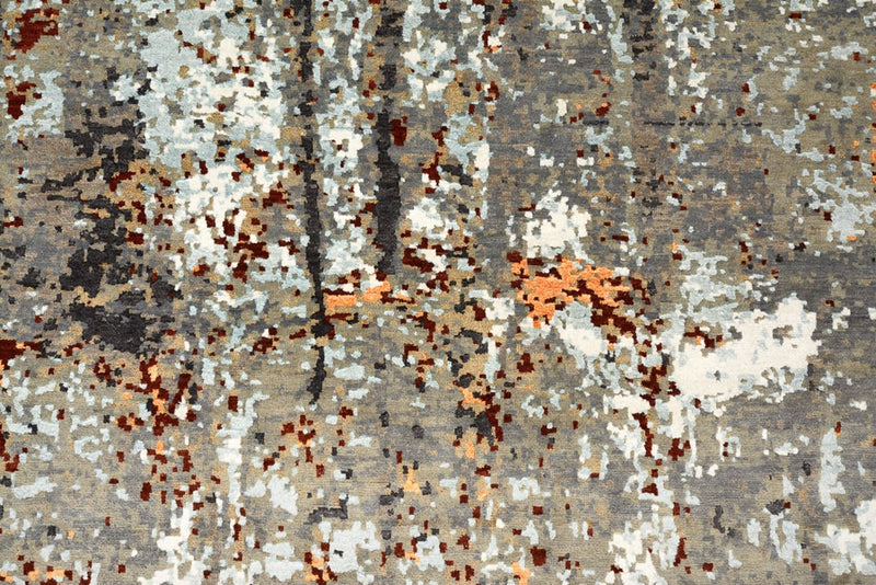 Designer tæppe - 308 x 247 cm - flerfarvet