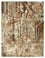 Designer tæppe - 361 x 277 cm - flerfarvet