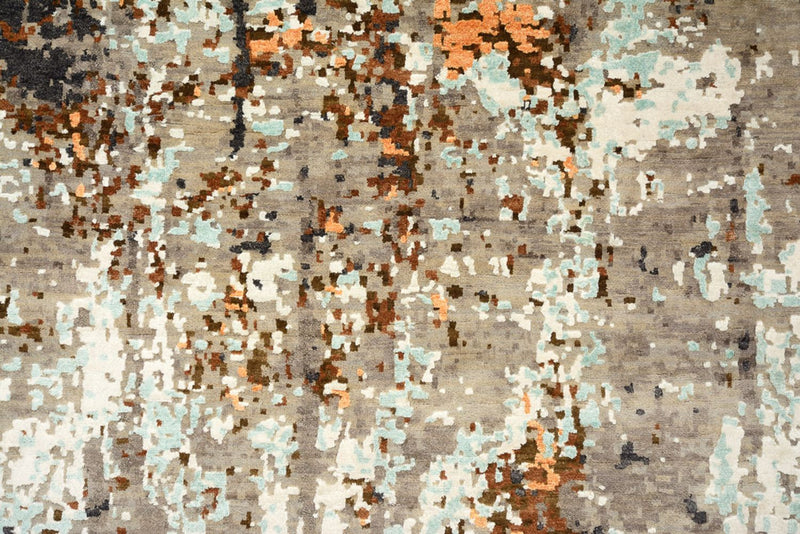 Designer tæppe - 361 x 277 cm - flerfarvet
