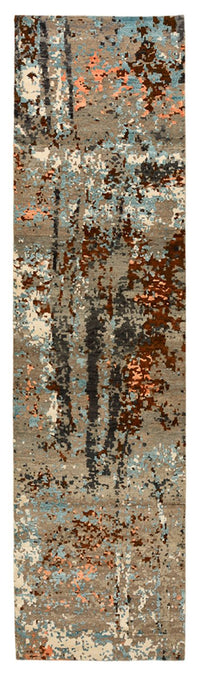 Løber Designer tæppe - 305 x 78 cm - flerfarvet