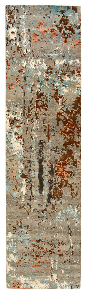 Løber Designer tæppe - 301 x 78 cm - flerfarvet