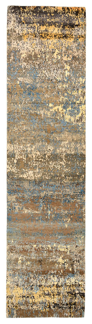 Løber Designer tæppe - 306 x 77 cm - flerfarvet