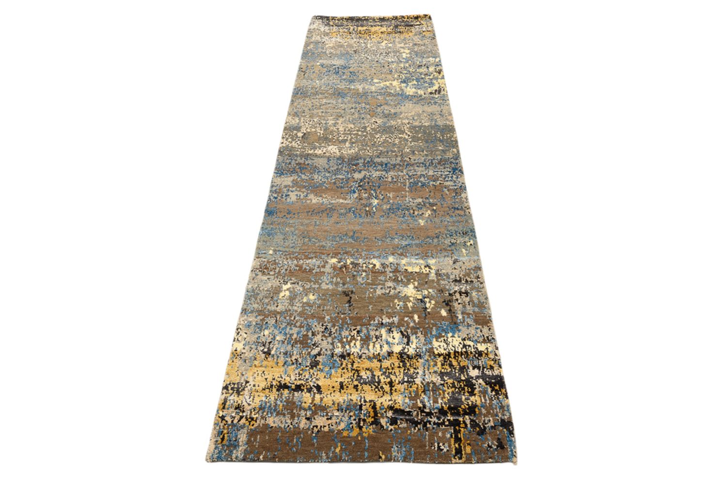 Løber Designer tæppe - 306 x 77 cm - flerfarvet