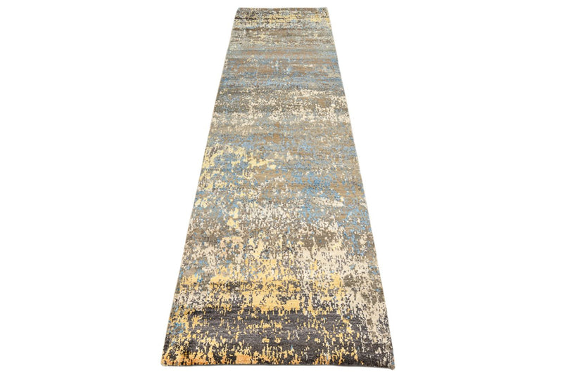 Løber Designer tæppe - 306 x 77 cm - flerfarvet