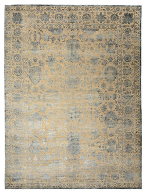 Designer tæppe - 342 x 252 cm - sand