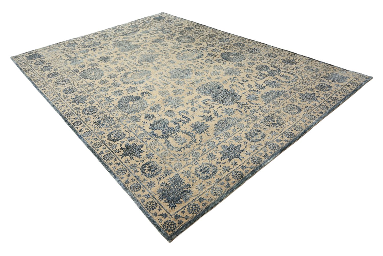 Designer tæppe - 342 x 252 cm - sand