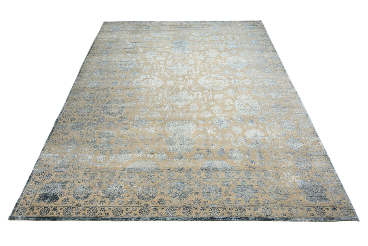 Designer tæppe - 342 x 252 cm - sand