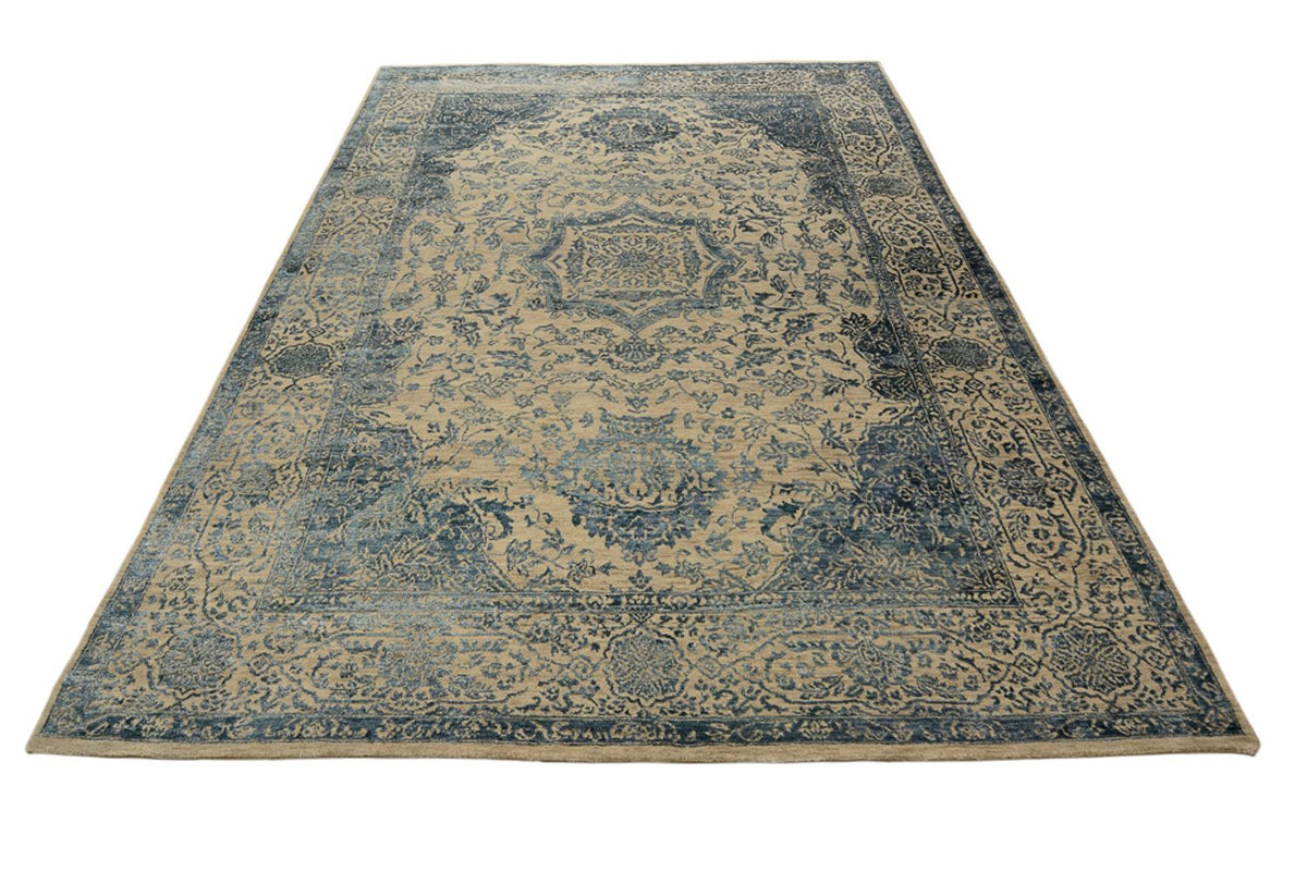 Designer tæppe - 301 x 202 cm - mørk beige