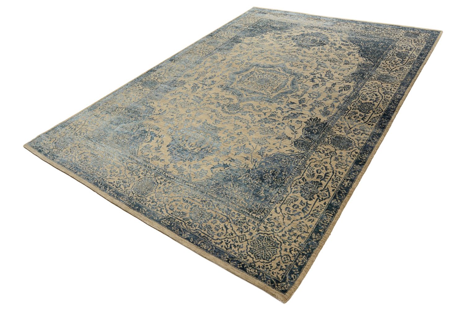Designer tæppe - 301 x 202 cm - mørk beige