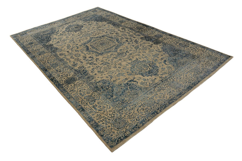Designer tæppe - 301 x 202 cm - mørk beige