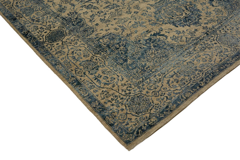 Designer tæppe - 301 x 202 cm - mørk beige
