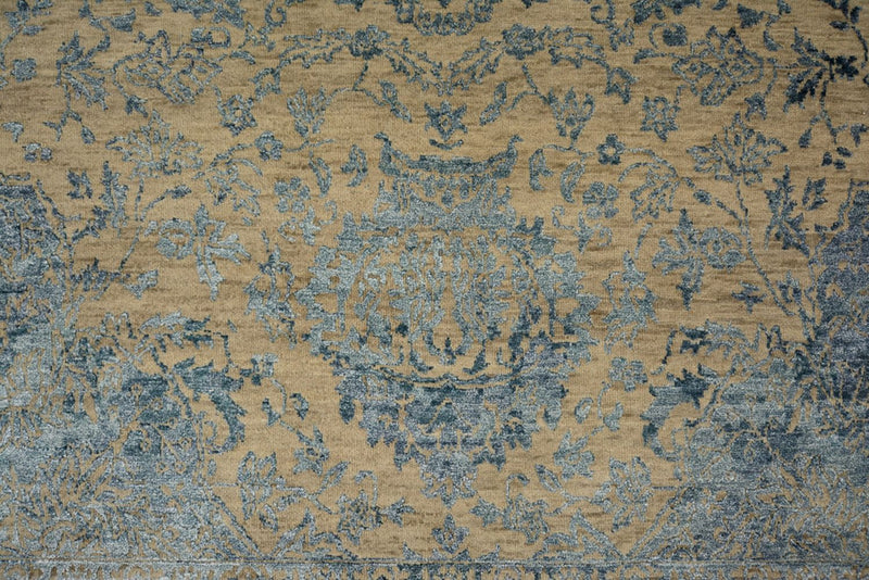 Designer tæppe - 301 x 202 cm - mørk beige