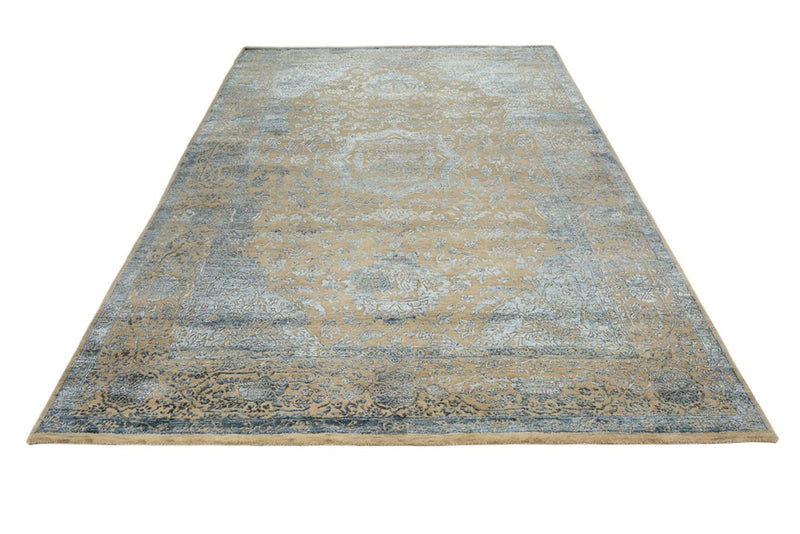 Designer tæppe - 301 x 202 cm - mørk beige