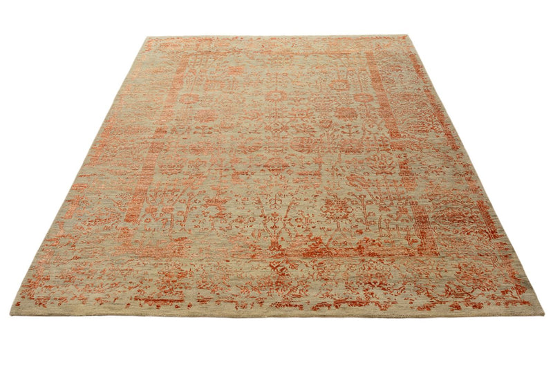Designer tæppe - 231 x 175 cm - rust