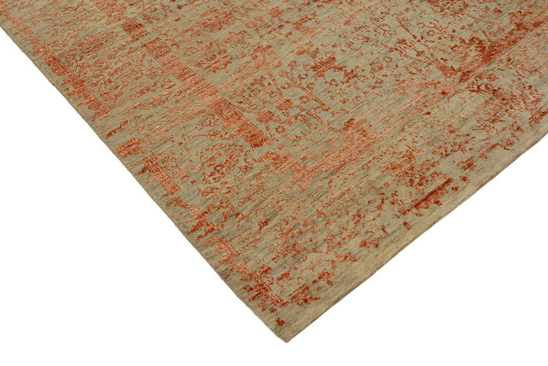 Designer tæppe - 231 x 175 cm - rust