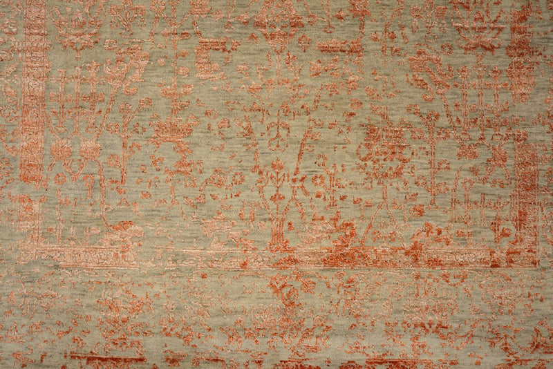 Designer tæppe - 231 x 175 cm - rust