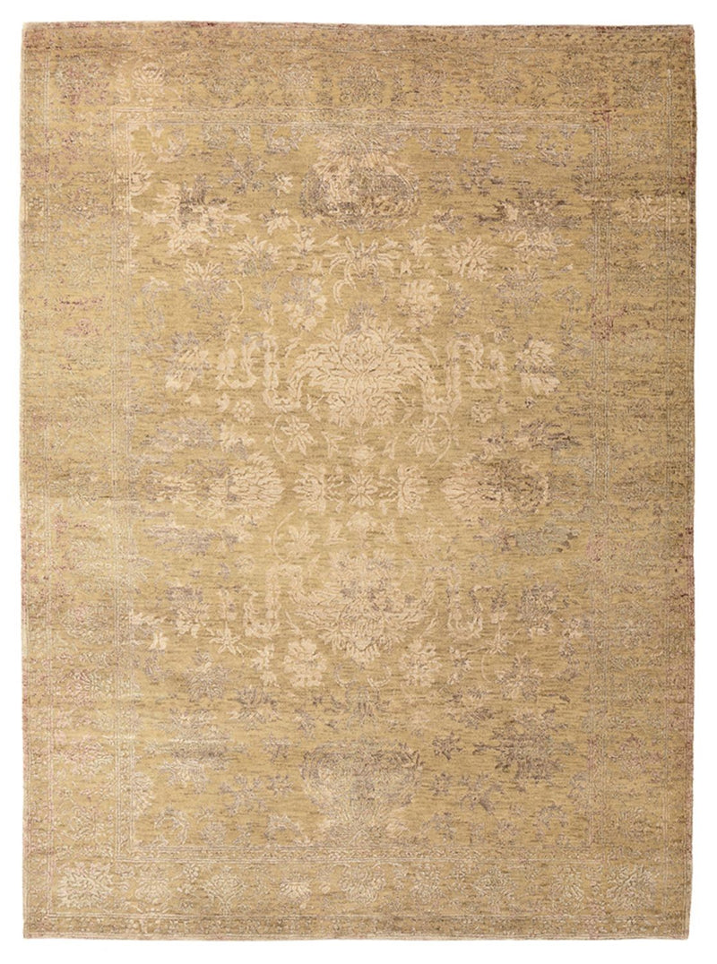 Designer tæppe - 204 x 152 cm - kamel