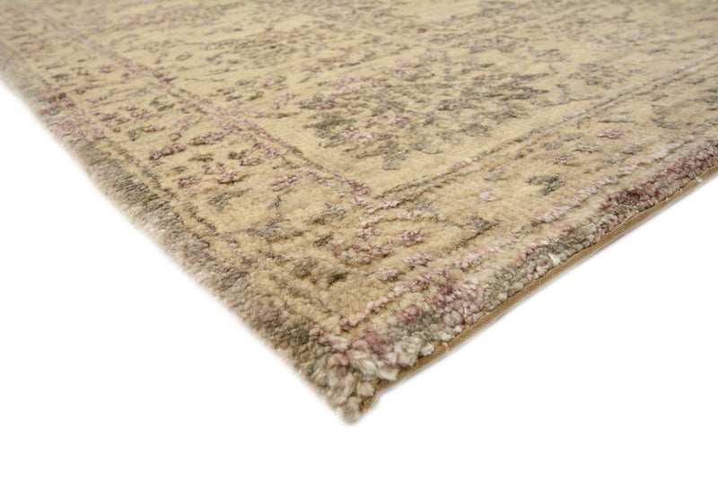 Designer tæppe - 204 x 152 cm - kamel