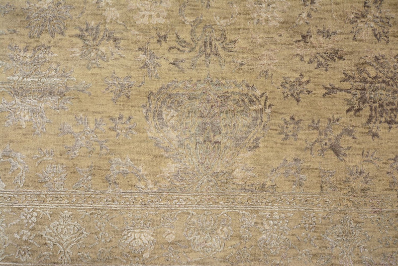 Designer tæppe - 204 x 152 cm - kamel