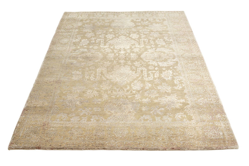 Designer tæppe - 204 x 152 cm - kamel