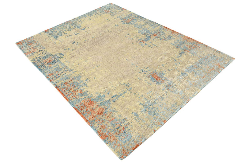 Designer tæppe - 196 x 152 cm - kamel