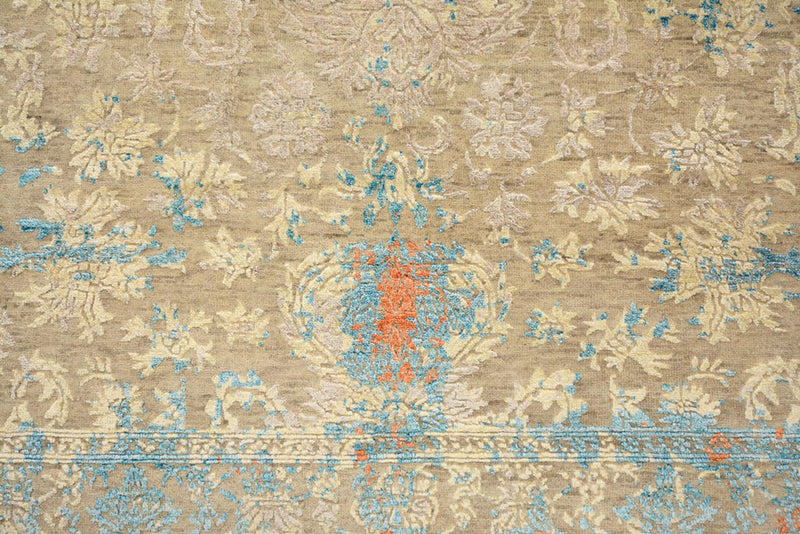 Designer tæppe - 196 x 152 cm - kamel