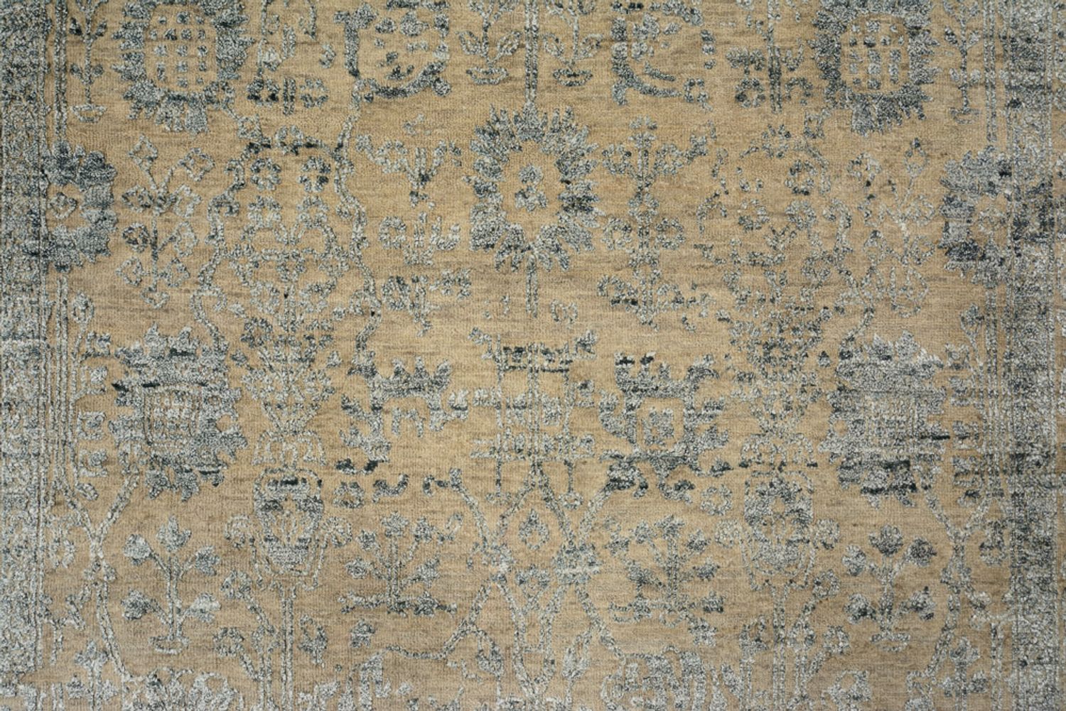 Designer tæppe - 207 x 152 cm - sand