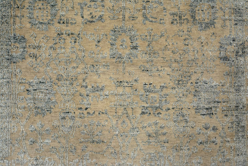 Designer tæppe - 207 x 152 cm - sand
