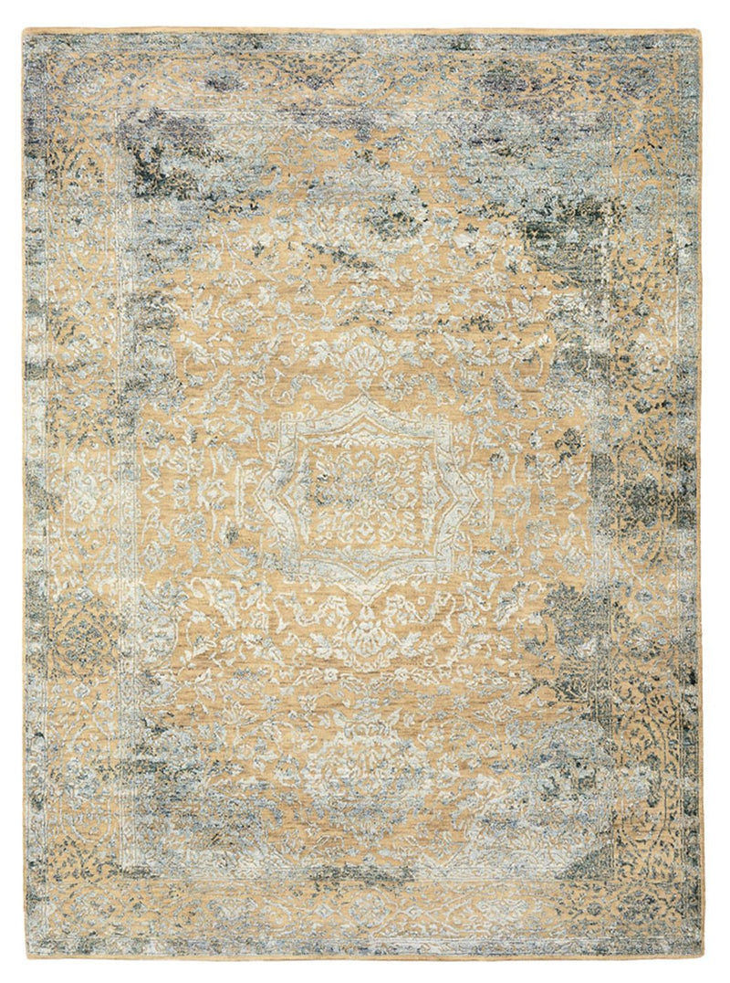 Designer tæppe - 197 x 145 cm - karamel
