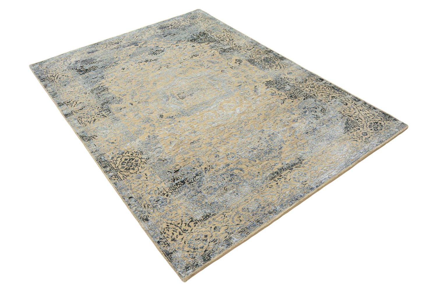 Designer tæppe - 197 x 145 cm - karamel