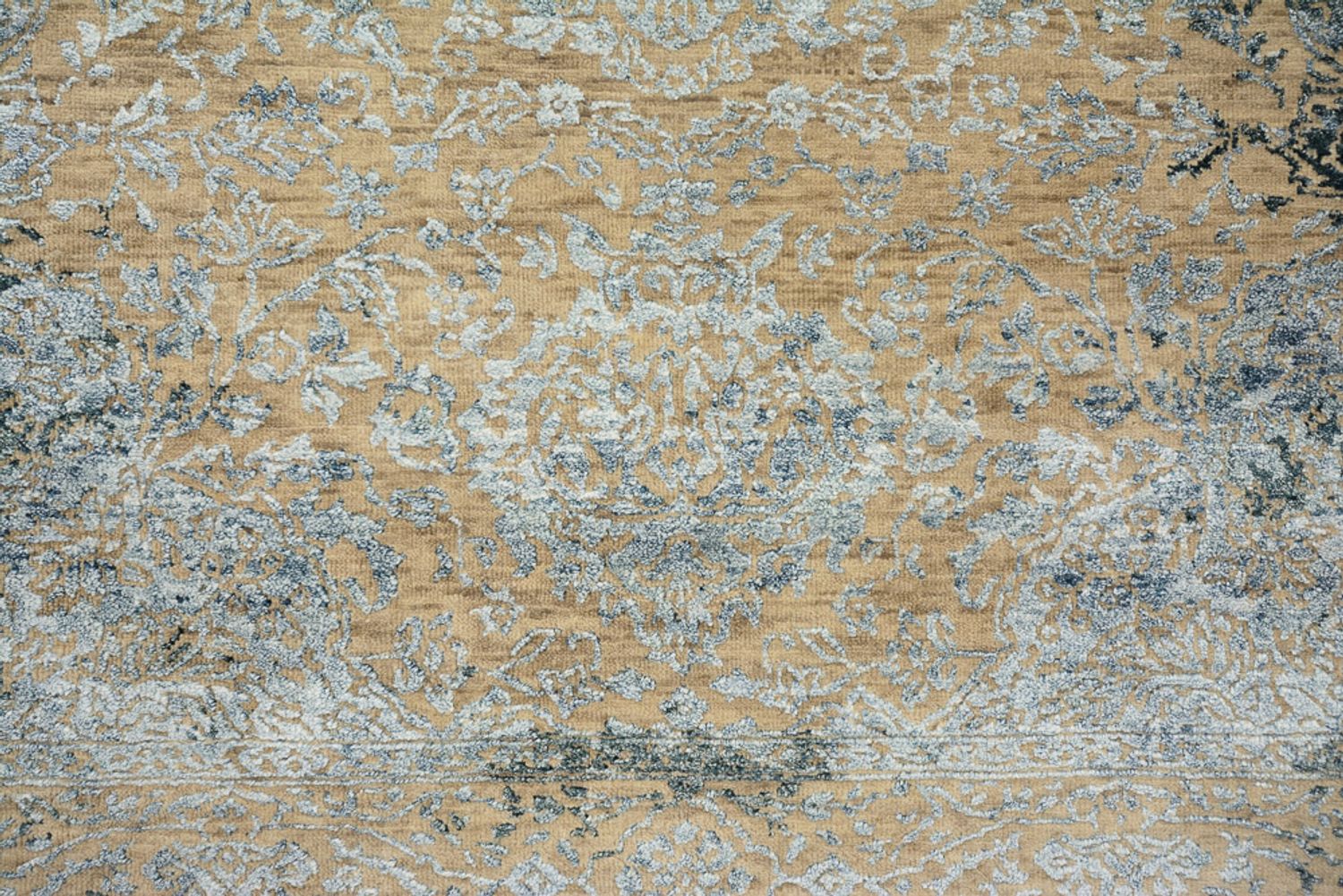Designer tæppe - 197 x 145 cm - karamel