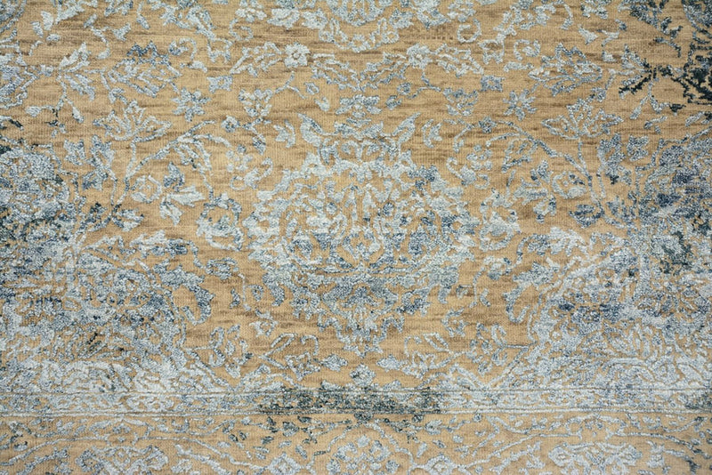 Designer tæppe - 197 x 145 cm - karamel