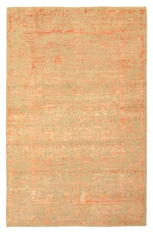 Designer tæppe - 184 x 121 cm - rust
