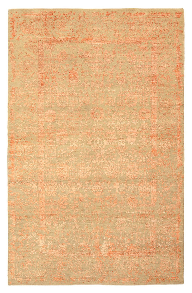 Designer tæppe - 184 x 121 cm - rust