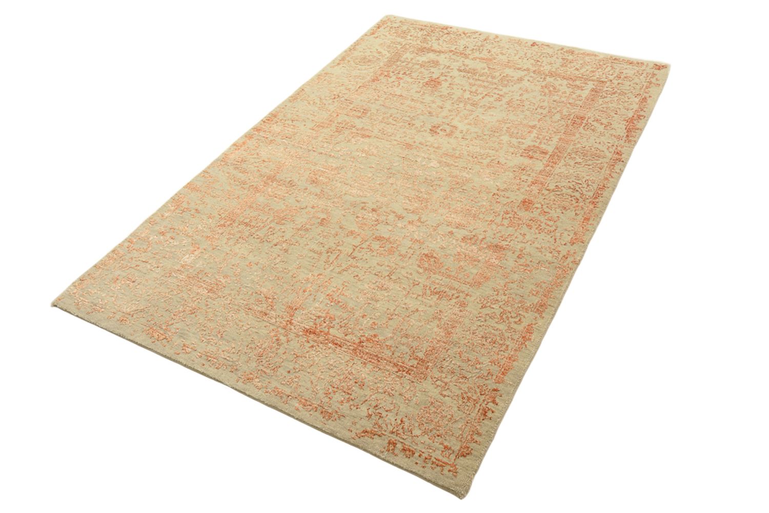 Designer tæppe - 184 x 121 cm - rust