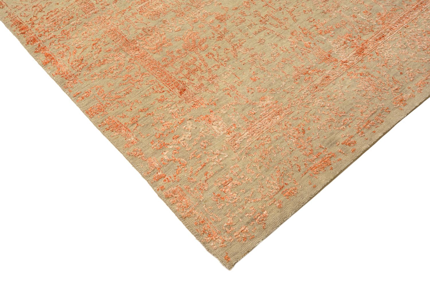Designer tæppe - 184 x 121 cm - rust