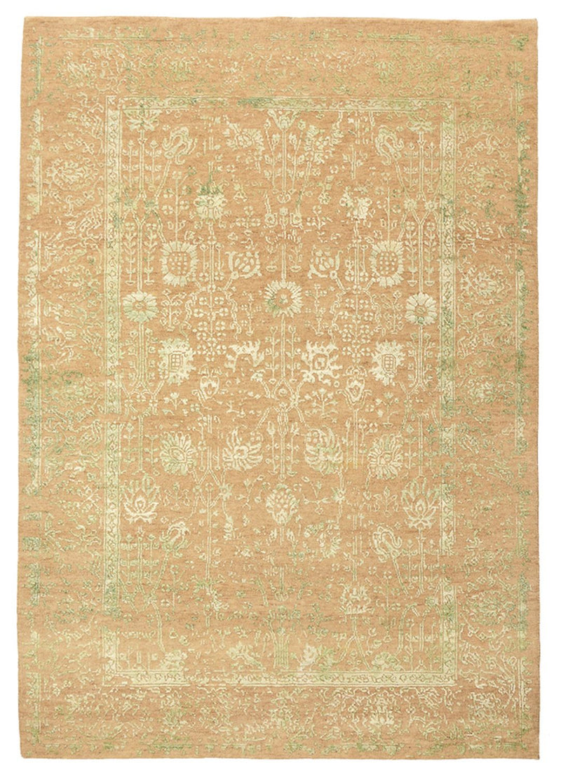Designer tæppe - 180 x 126 cm - kamel