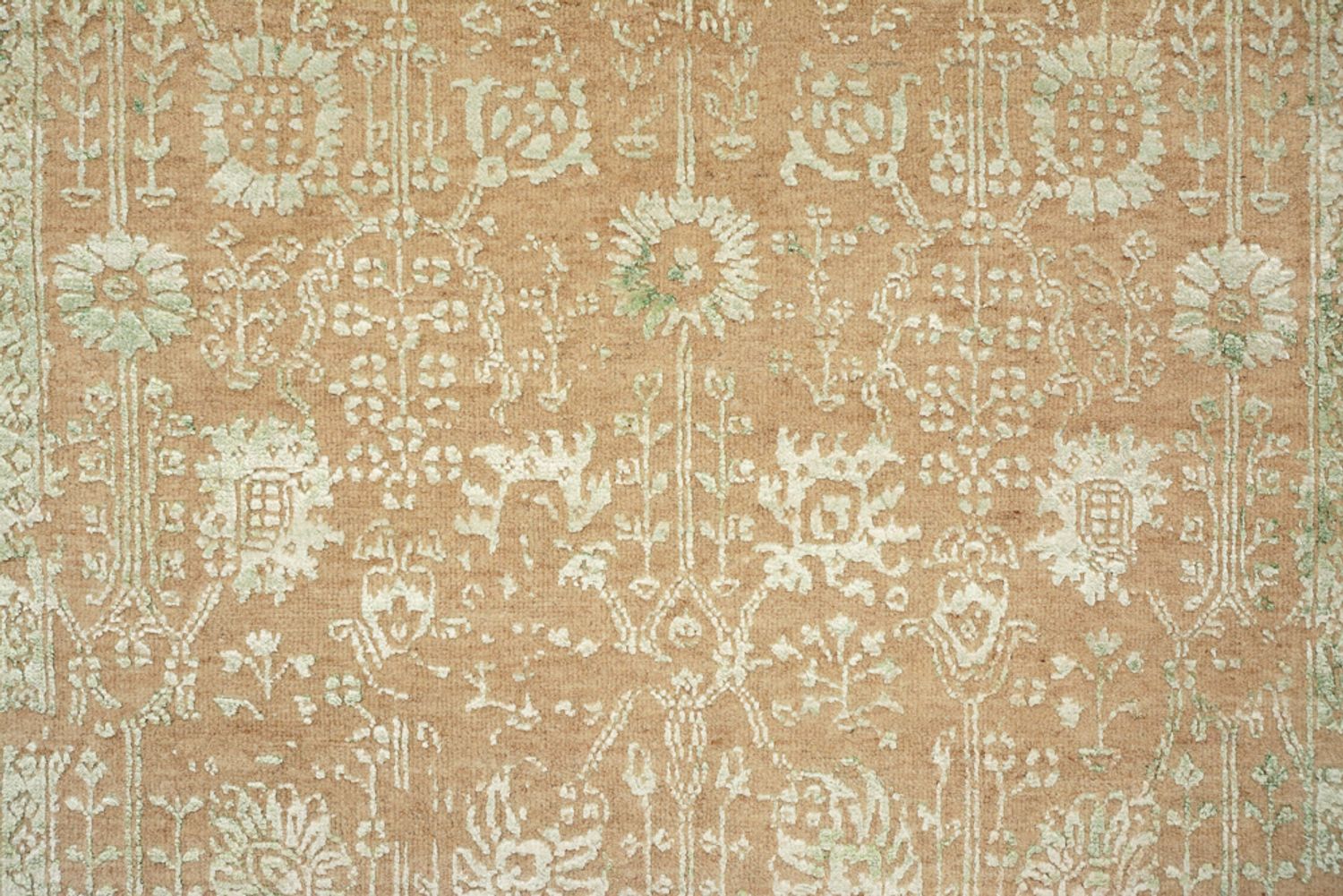 Designer tæppe - 180 x 126 cm - kamel